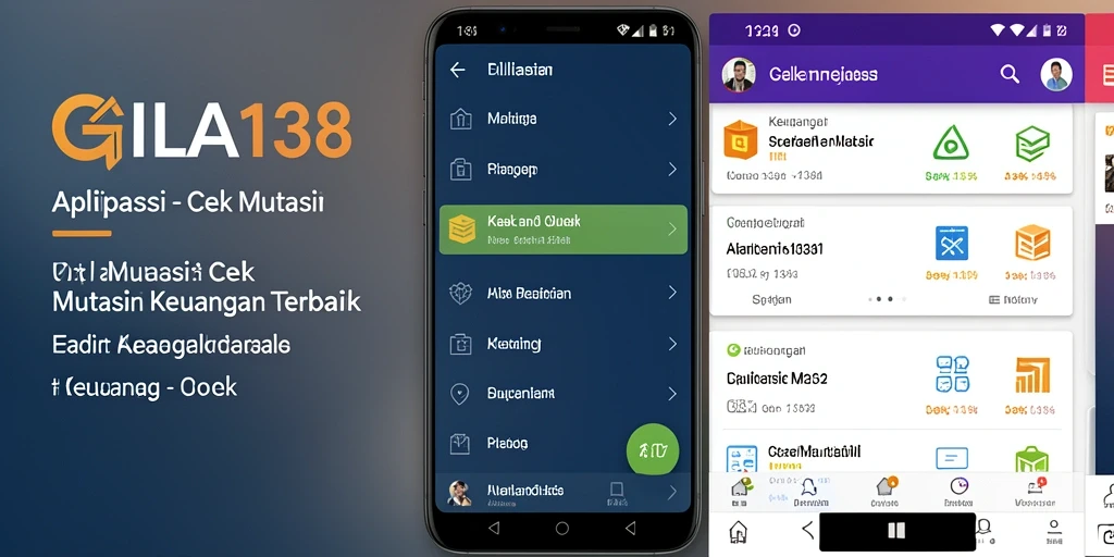 Tampilan antarmuka GILA138 yang sederhana dan informatif.