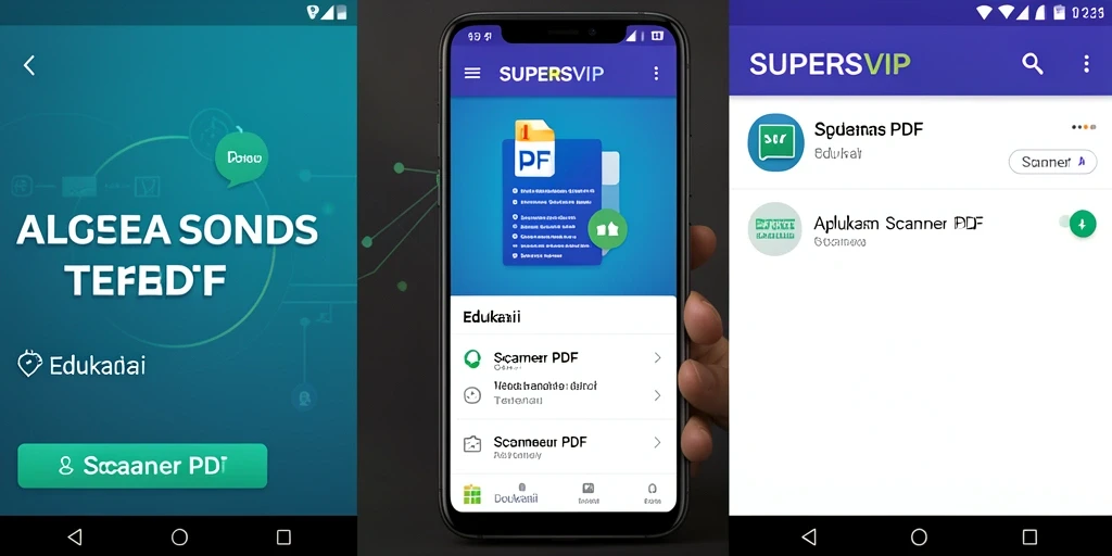 Screenshot utama SUPERSVIP menunjukkan antarmuka yang sederhana dan fungsional.